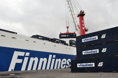 Finnlines links Bilbao with Rostock, Germany