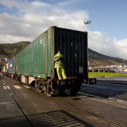 MacAndrews pone en marcha un tren frigorífico entre Murcia y Bilbao