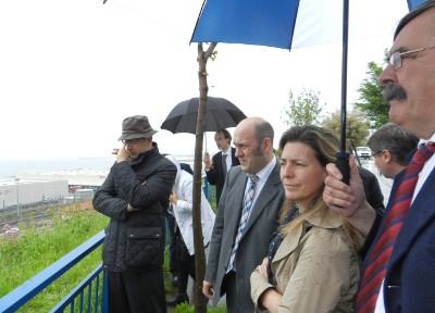 La Consejera de Medio Ambiente visita las instalaciones del puerto de Bilbao