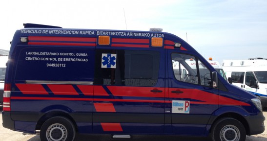 New emergency vehicle for the Port of Bilbao