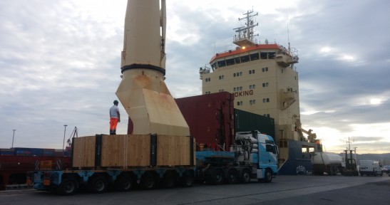 La compañía argelina CNAN Nord hace escala  por primera vez en Bilbao