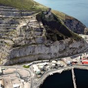Port Authority of Bilbao commences stabilisation works on old Punta Lucero Quarry.