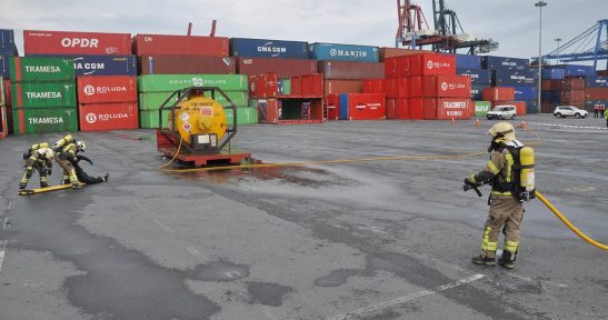 Port Authority assigns 1.2 million euros to Biscay Territorial Council’s Firefighting and Salvage Service to respond to emergencies in the Port.