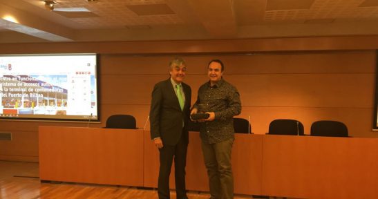 Bilbao Port Authority website recognised as best economic website at DEIA Digital Congress 2017