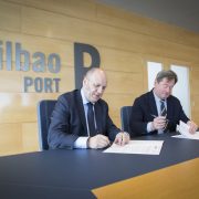 The Department of Culture and Linguistic Policy of the Autonomous Basque Government signs agreement with the Port Authority of Bilbao to encourage the use of the Basque language in the Port of Bilbao.