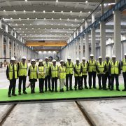 Haizea Wind inaugurates at the Port of Bilbao one of the largest wind tower and offshore foundation manufacturing plant in Europe