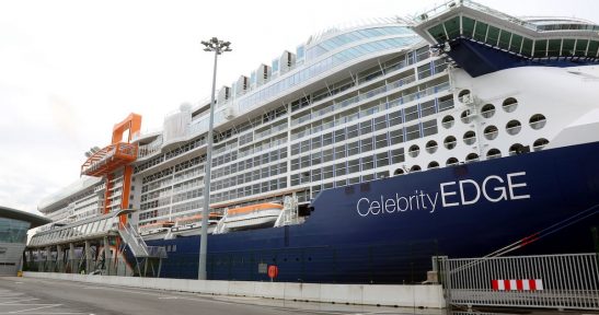 The Celebrity Edge, the ship which has revolutionised the cruise sector, calls at Bilbao