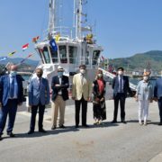 Christening, blessing and commissioning of the new gas and diesel-powered tugboat in the Port of Bilbao