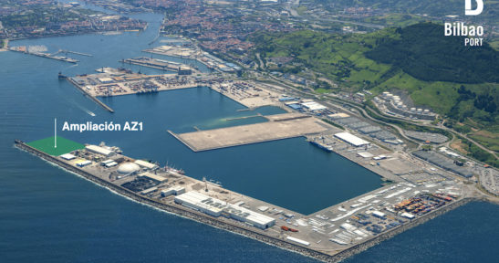 The Port of Bilbao to extend its berthing line by 231 metres and gain a further 49,760 m² of surface area