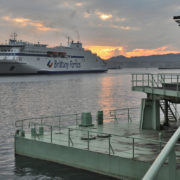 Brittany Ferries continues its trials in the Port of Bilbao for the berthing of the LNG-powered vessel Salamanca