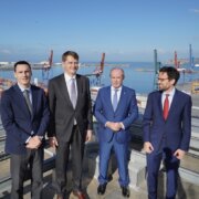 The UK Ambassador to Spain visits the port of Bilbao, the main maritime gateway to the United Kingdom