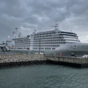 The cruise ship “SILVER MOON” spends two nights in the Port of Bilbao