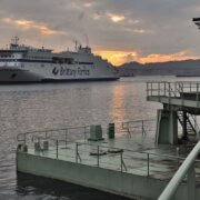 The Galicia ferry starts operating on the Brittany Ferries Bilbao-Portsmouth service